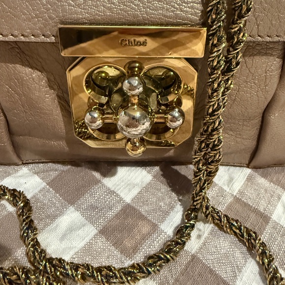 EUC Chloe Elsie metallic leather bag - Picture 2 of 11